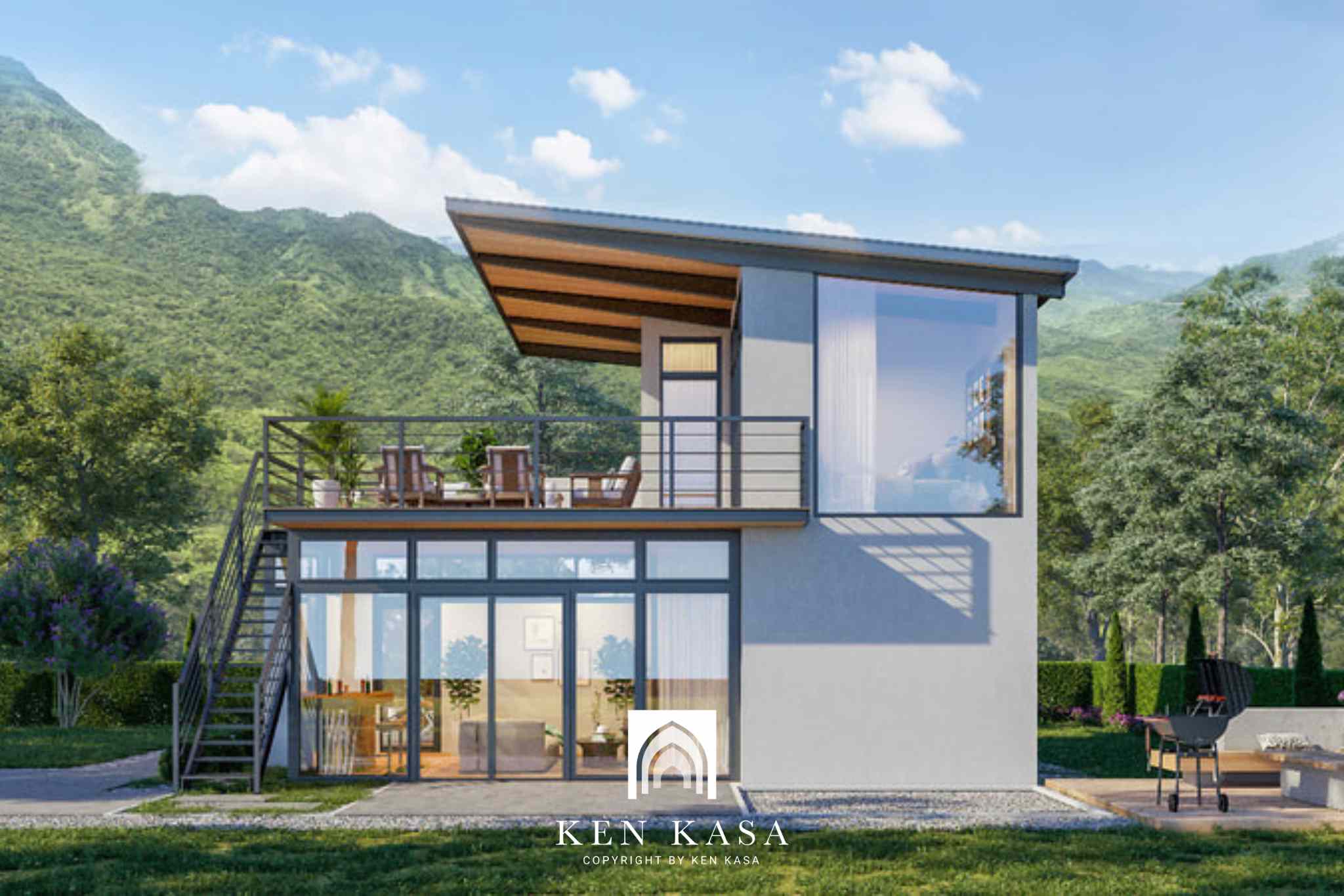 Thiết kế homestay nhà vườn phong cách châu âu 